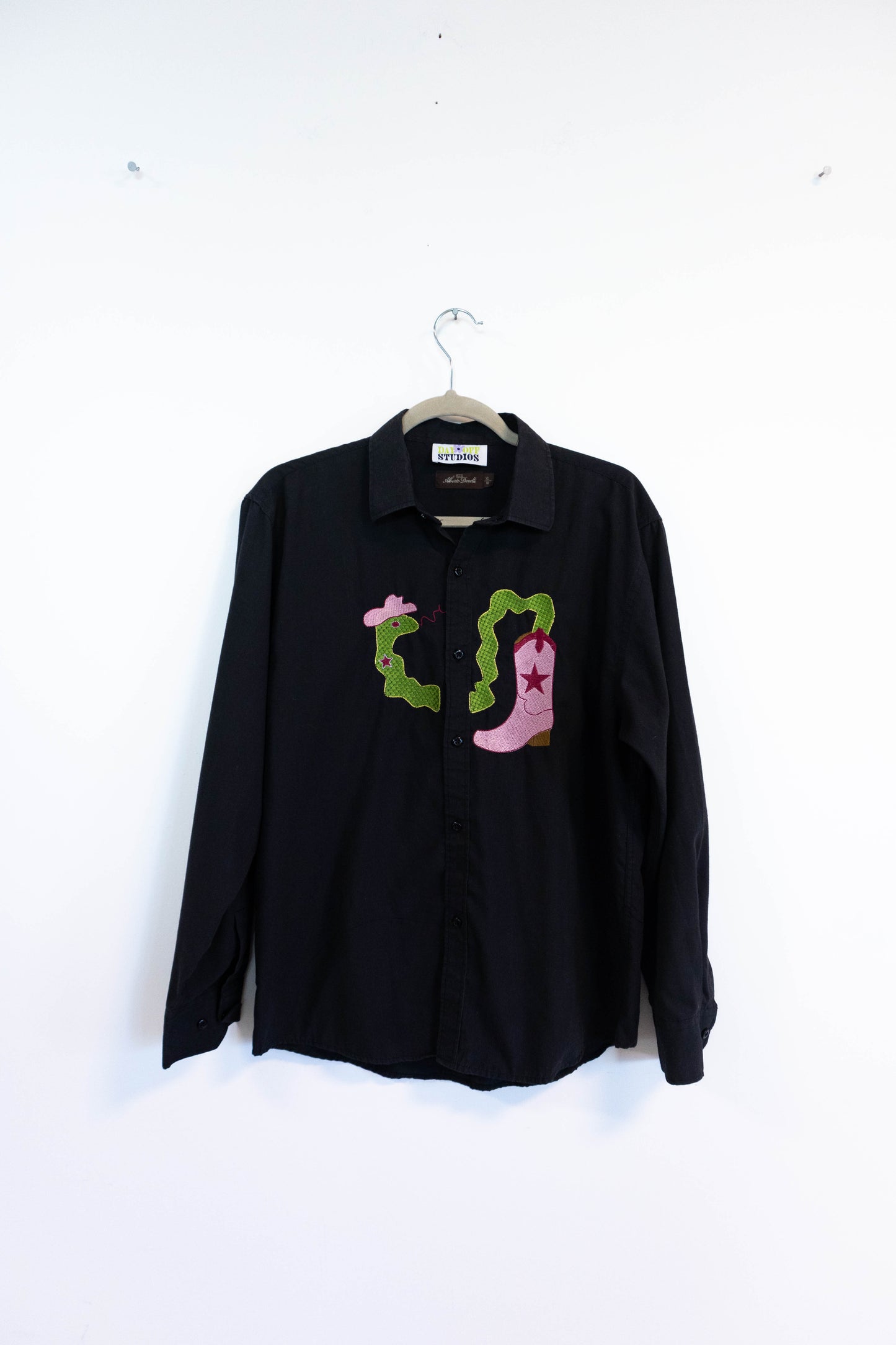 Western Snake Button Down