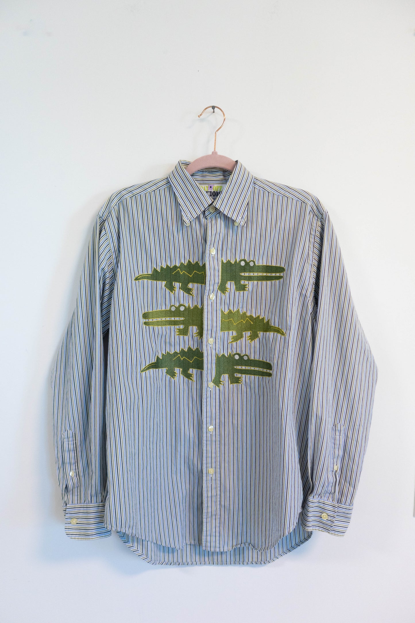 Gator Embroidered Button Down