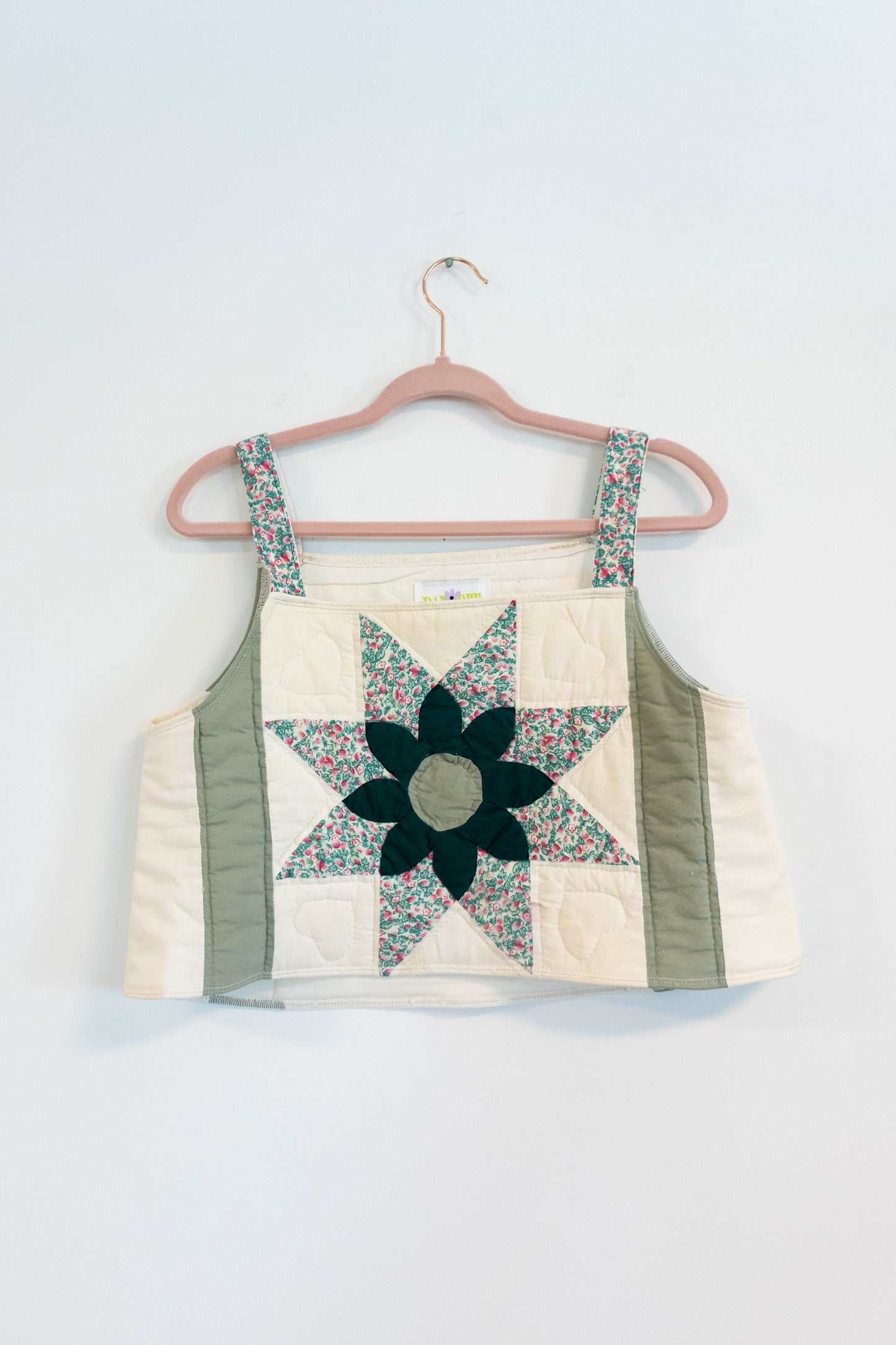 Vintage Quilt Apron Top