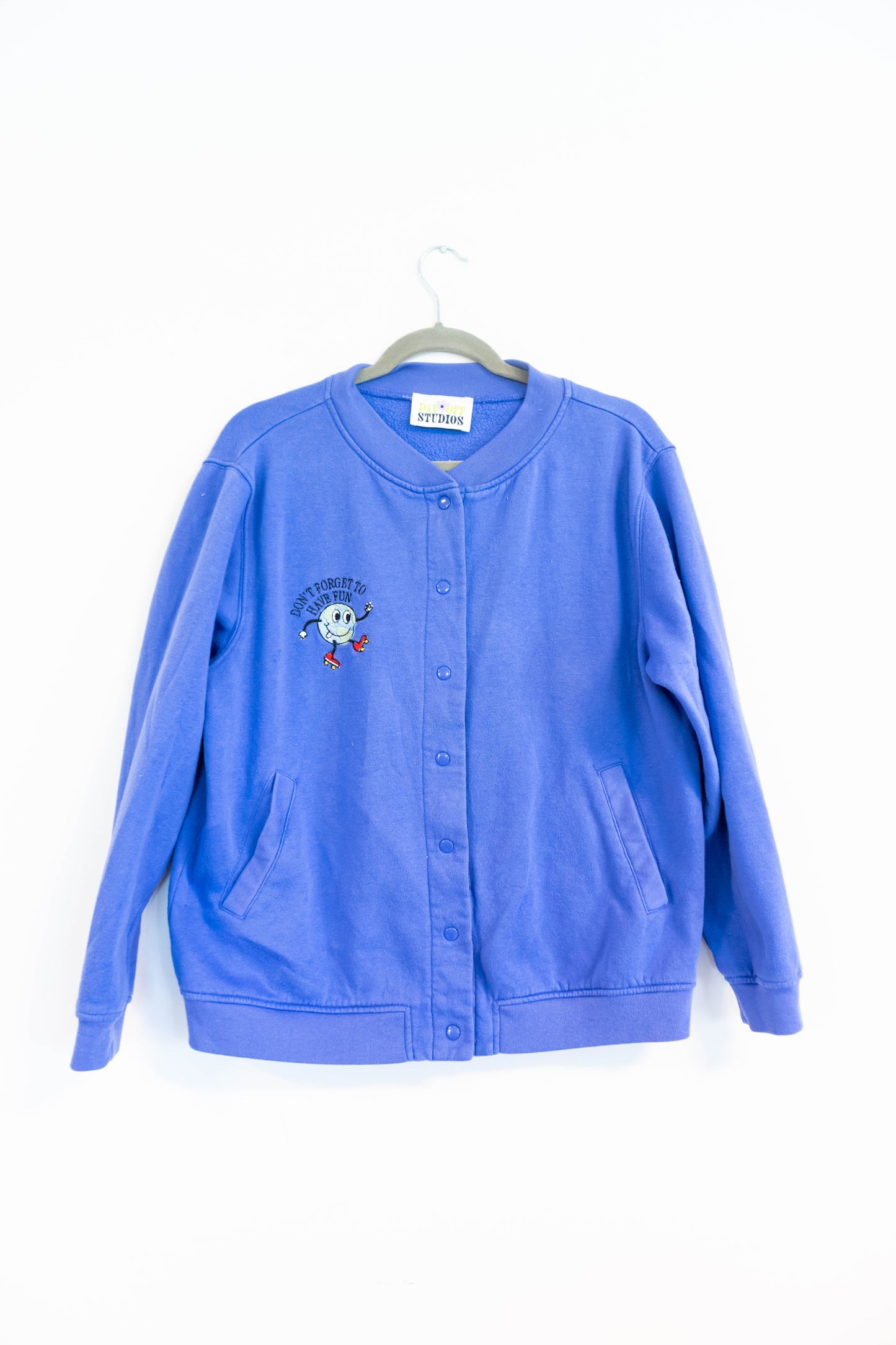 "Dont Forget to Have Fun" Embroidered Sweater
