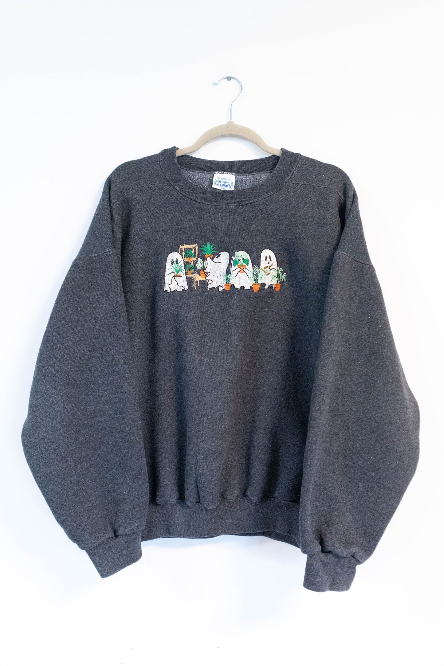 🌿 Plant Ghost Crewneck - Large