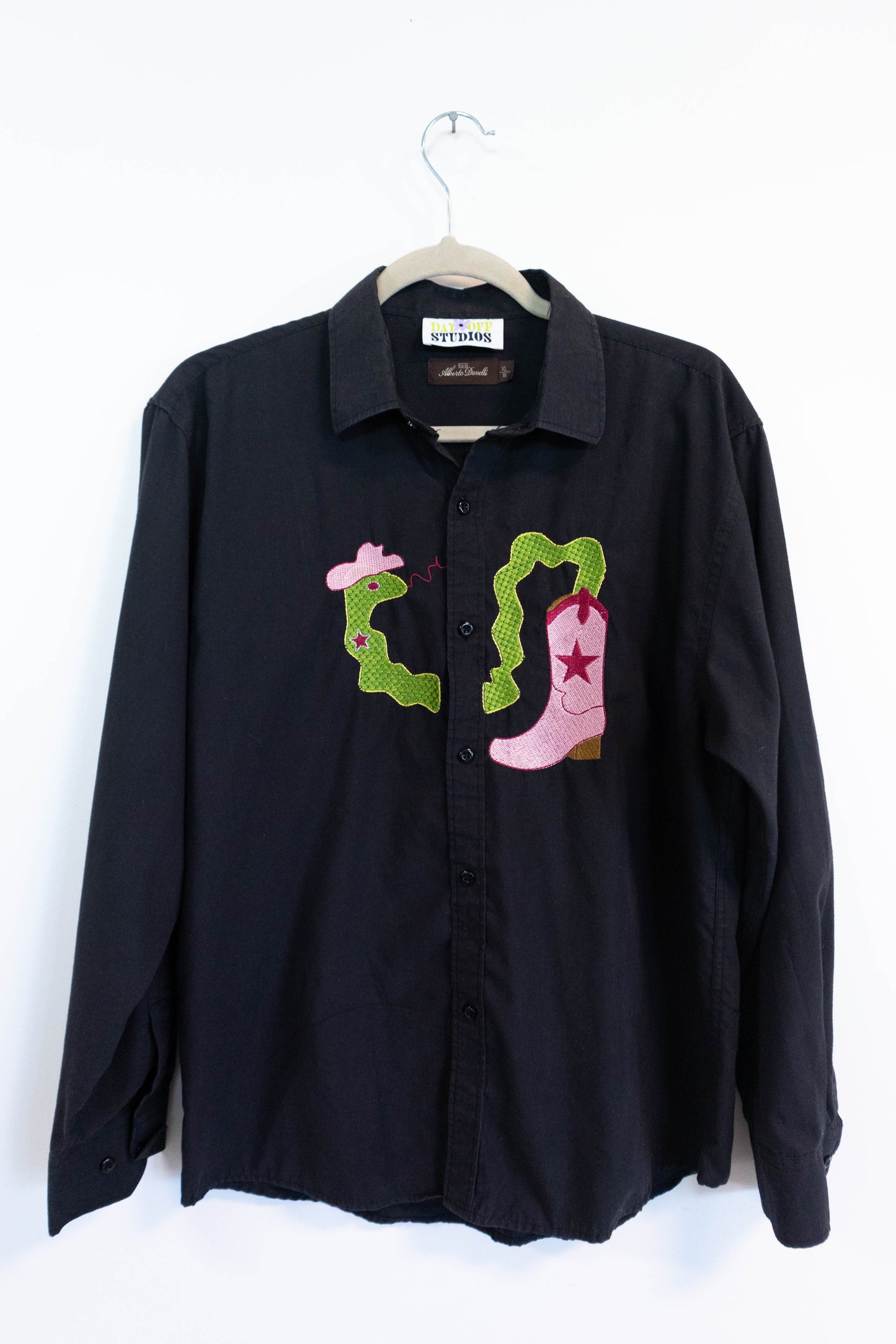 Western Snake Button Down