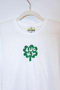 Lucky Clover Embroidered Tee