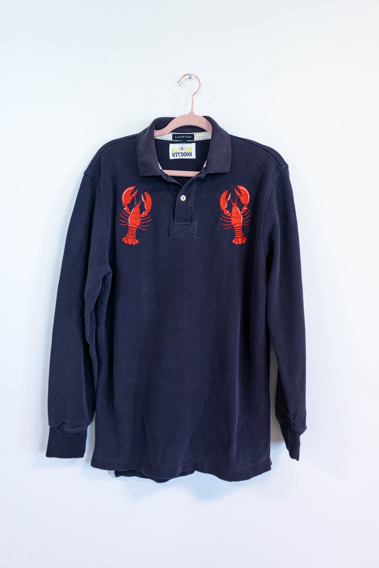 Upcycled Lobster Rugby Shirt