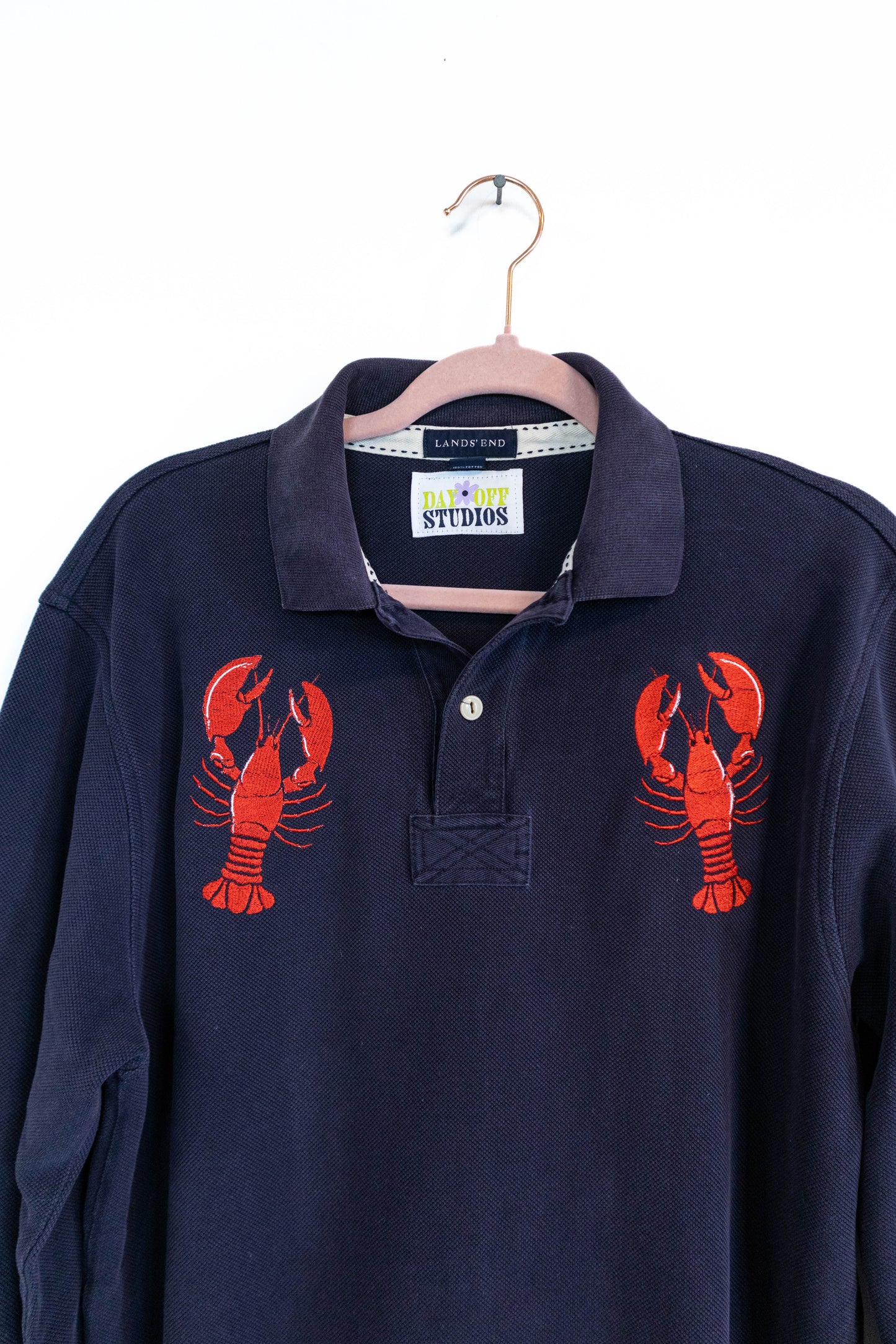Upcycled Lobster Rugby Shirt