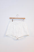 Upcycled Quilt Appliqué Shorts