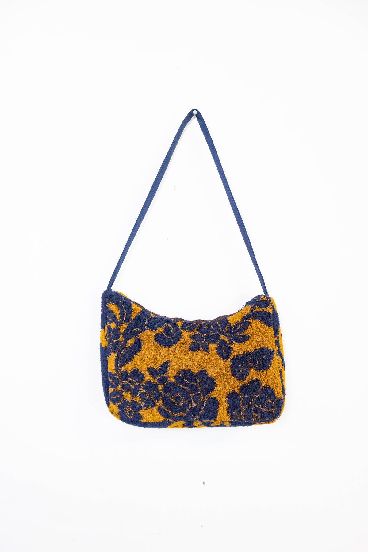 Upcycled 1960s Towel Shoulder Bag