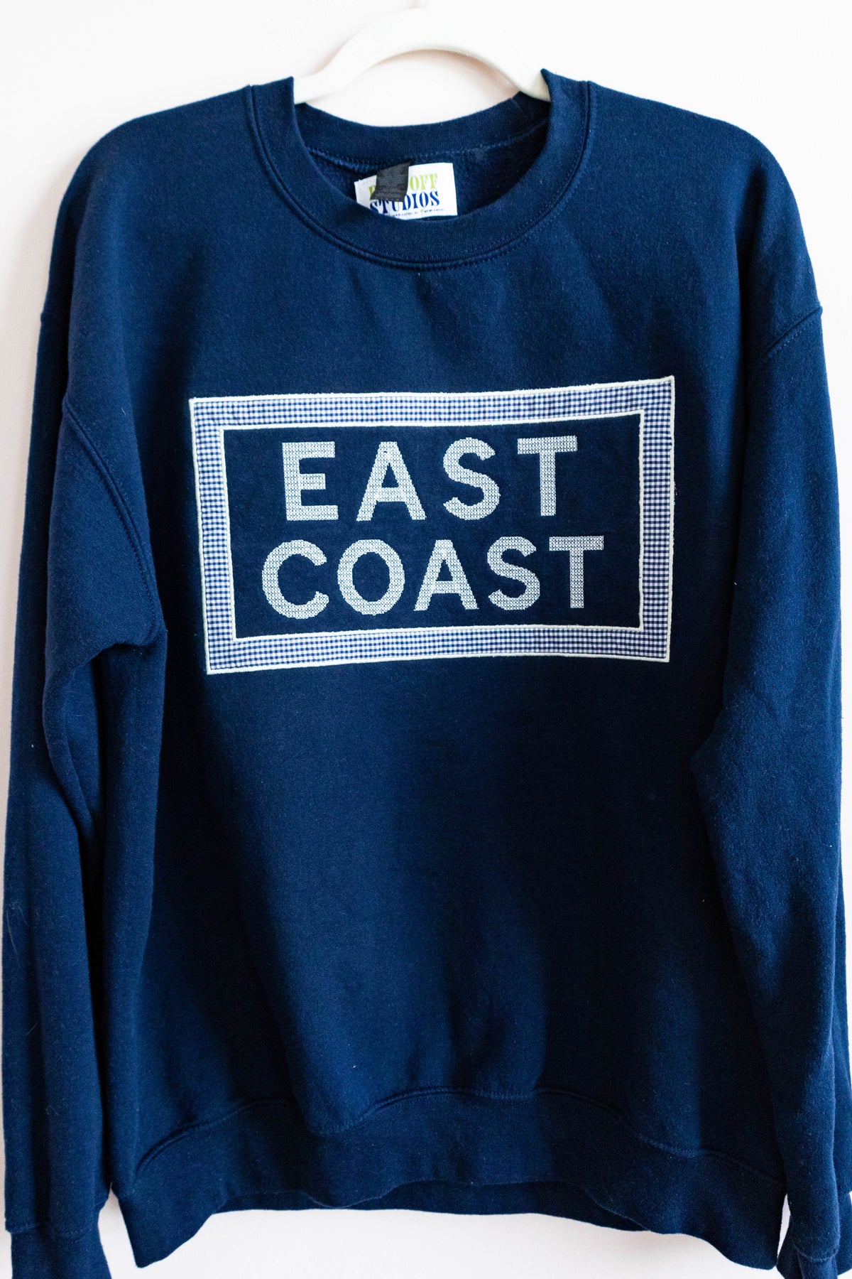 East Coast Cross Stitch Sweatshirt - Large