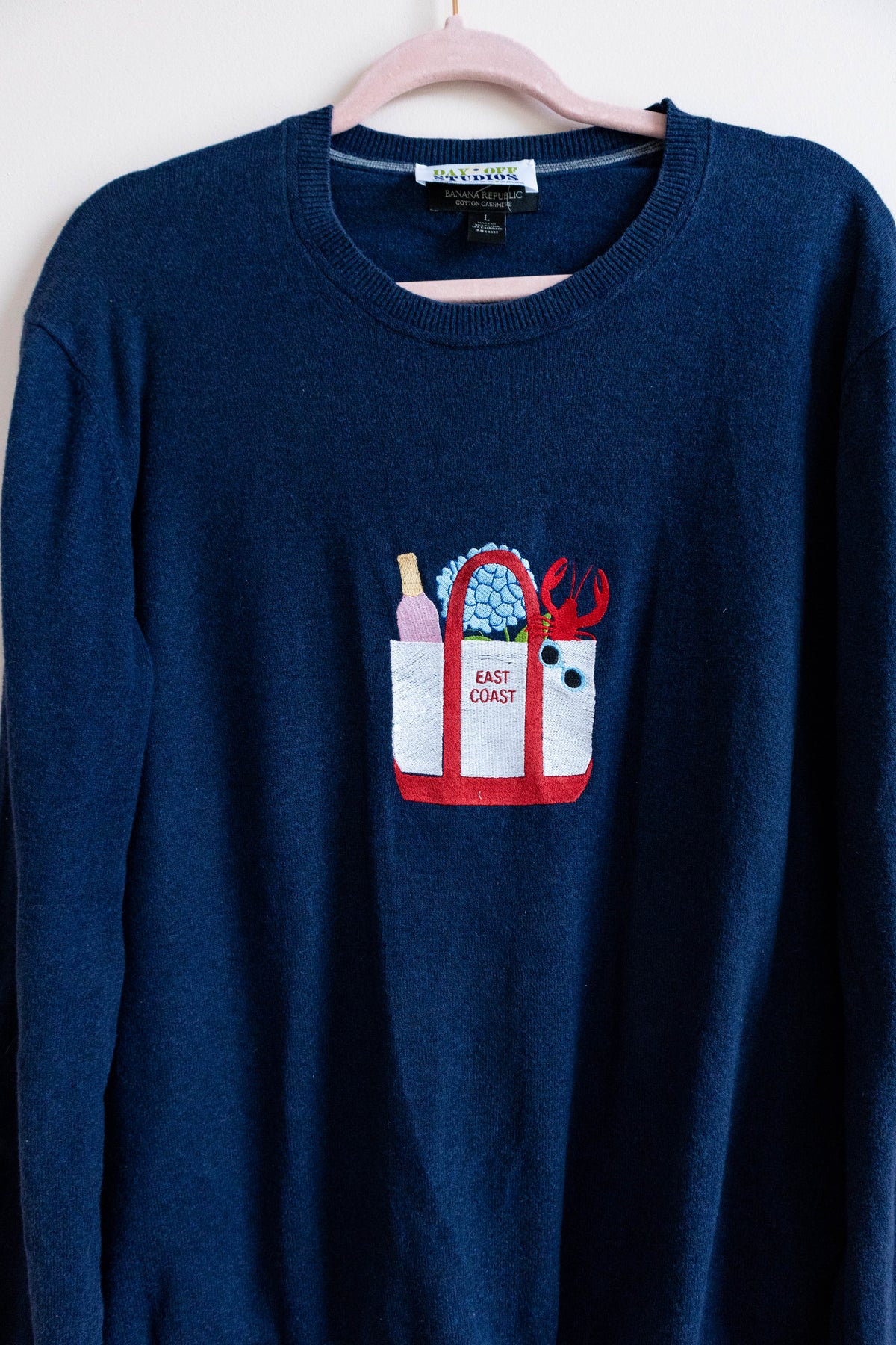East Coast Boat & Tote Sweater - Blue