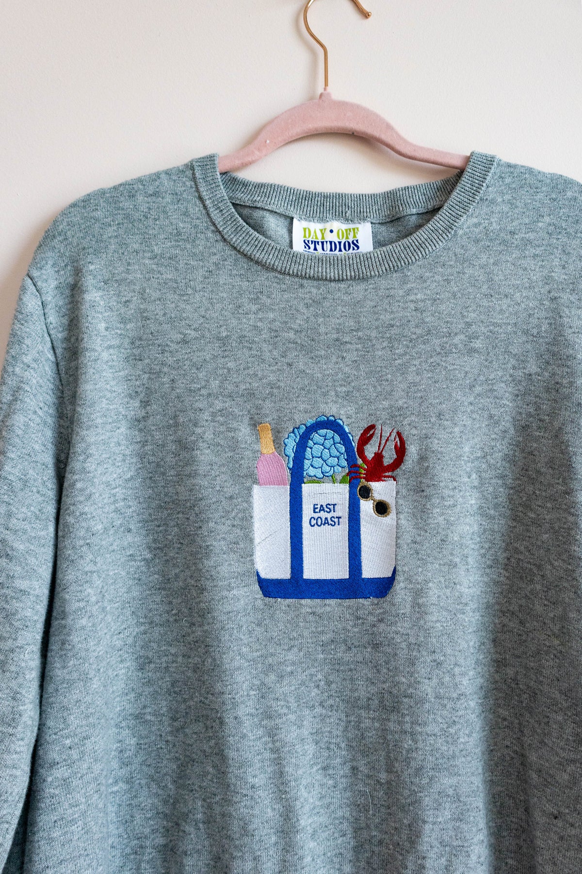 East Coast Boat & Tote Sweater - Grey XL
