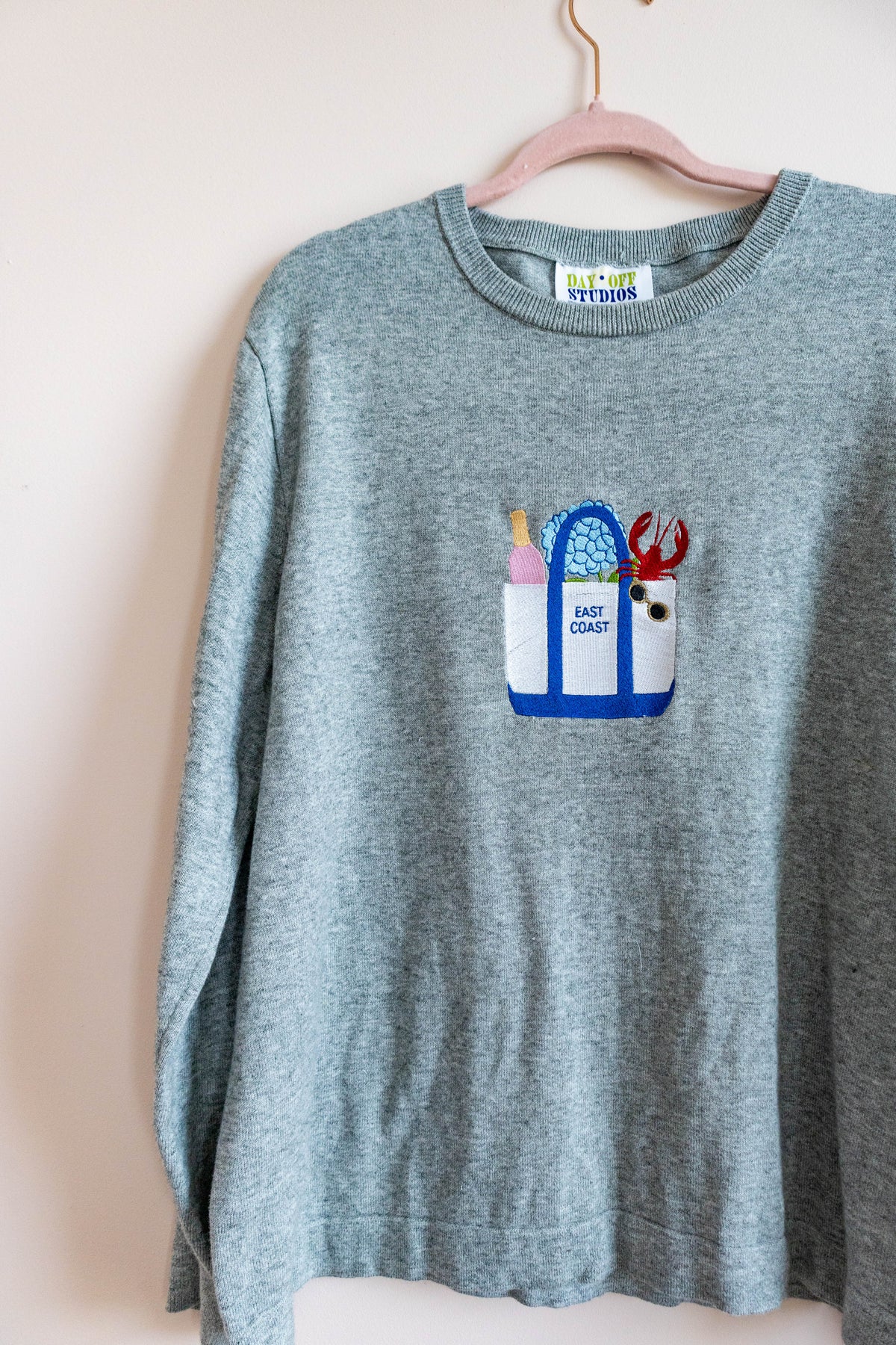 East Coast Boat & Tote Sweater - Grey XL
