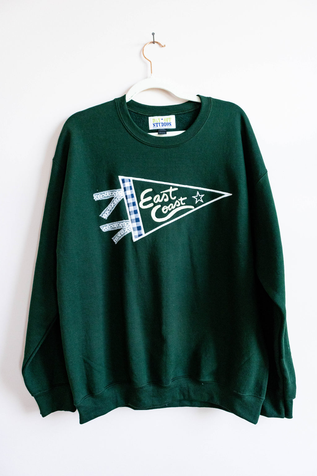 East Coast Pennant Crewneck Sweatshirt - Large
