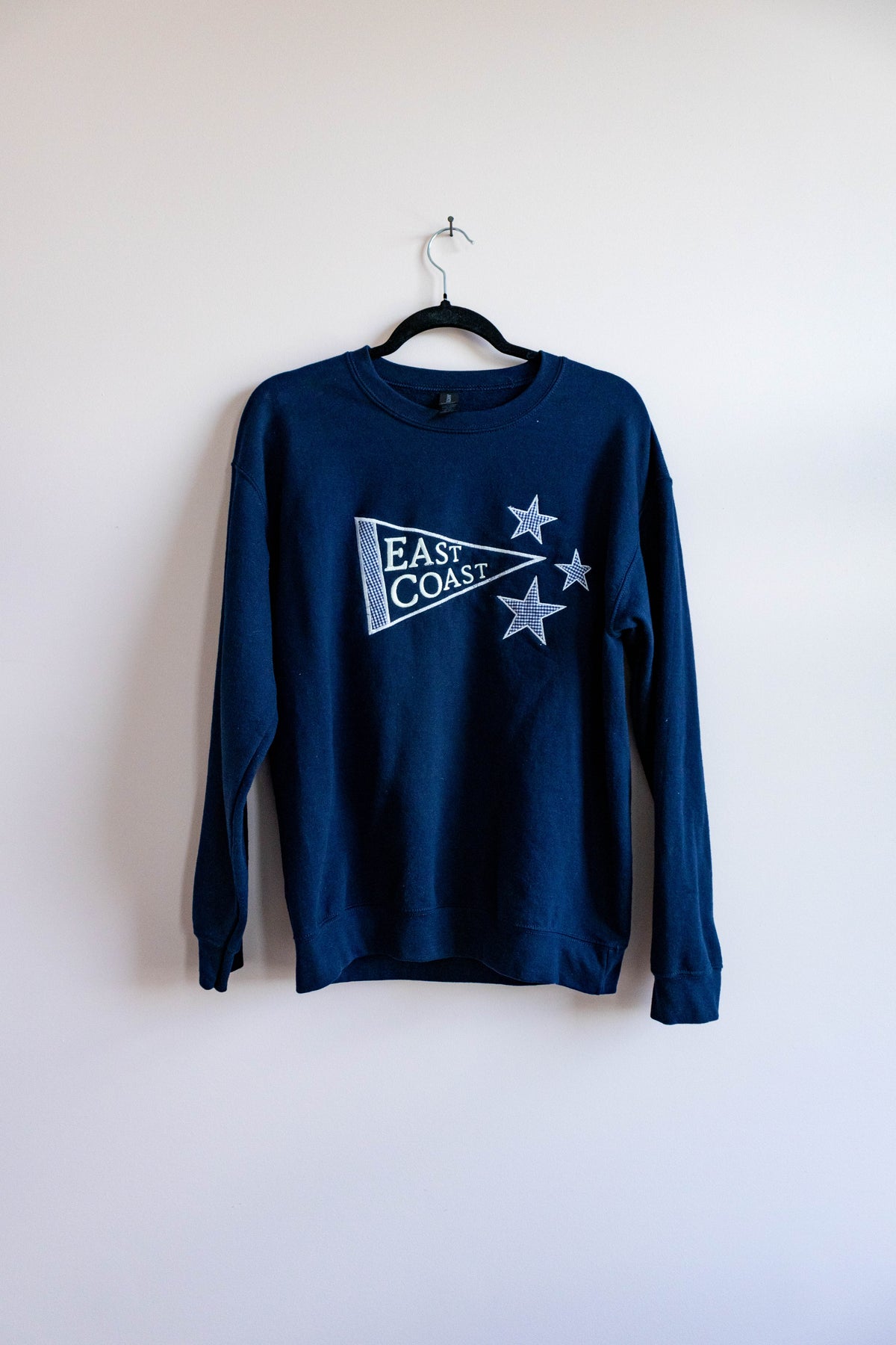 East Coast Pennant Crewneck Sweatshirt - Navy/Large