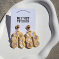 Scallop Seashell Earrings