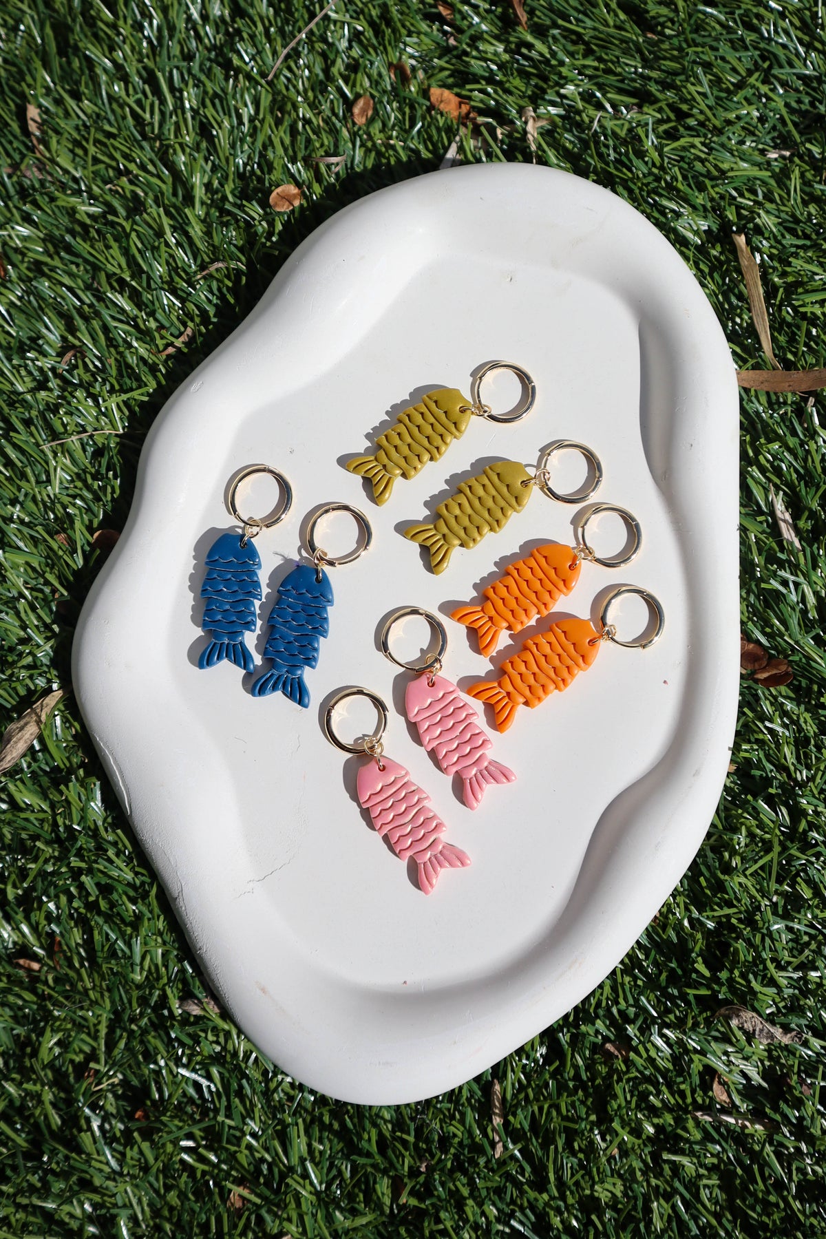 Fishy Hoop Earrings
