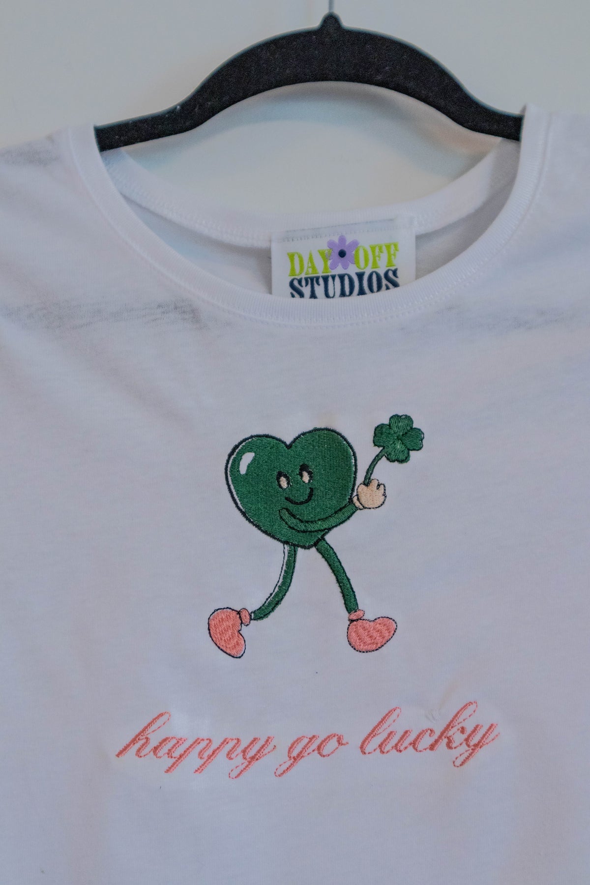 "Happy Go Lucky" Crop Top