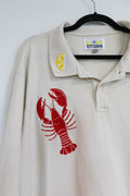 Lobster & Lemons Embroidered Sweater