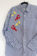 Upcycled Lobster & Lemon Button Down – One of a Kind
