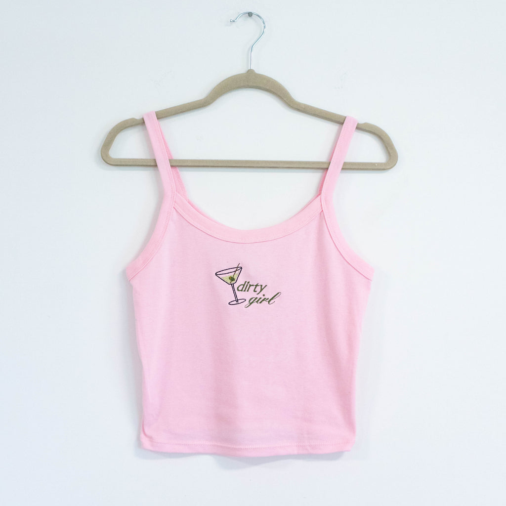 Dirty Girl Baby Tank - Pink