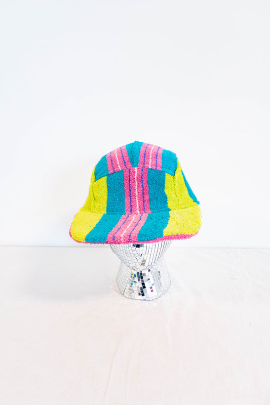 Upcycled 1990s Towel Hat