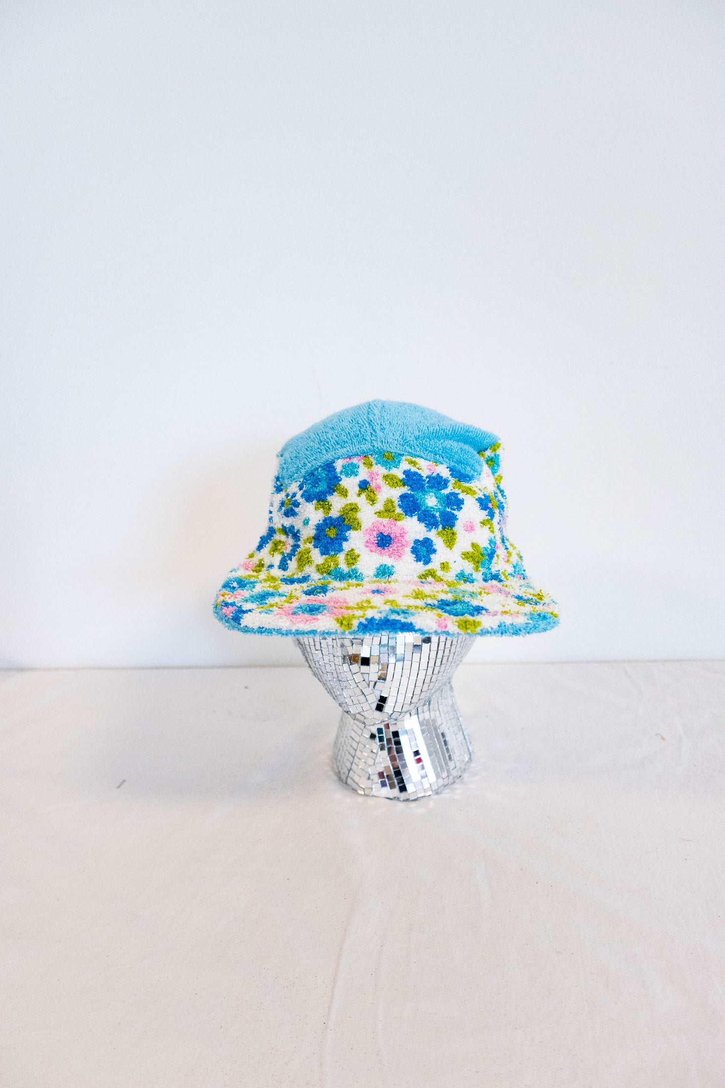 Upcycled Vintage Floral 5-Panel Hat