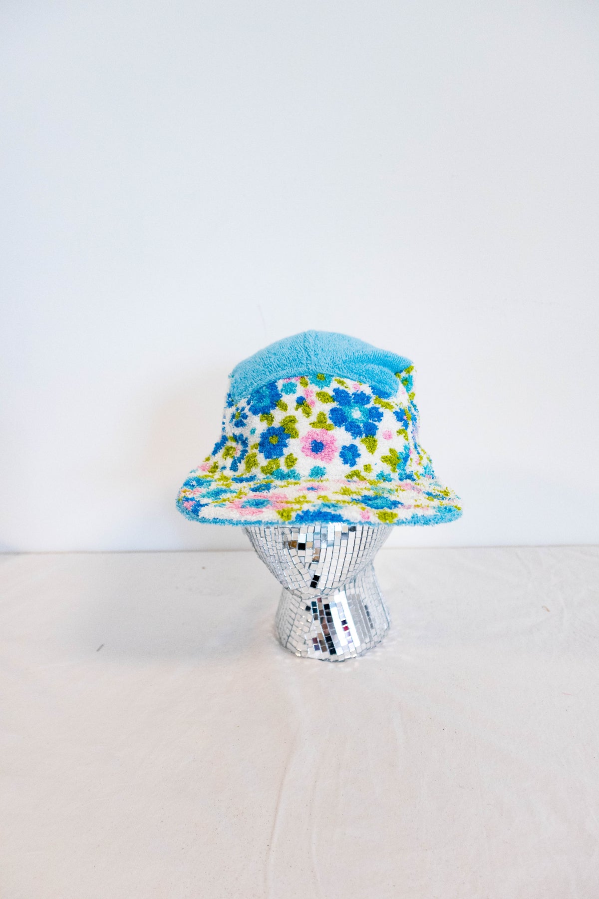 Upcycled Vintage Floral 5-Panel Hat