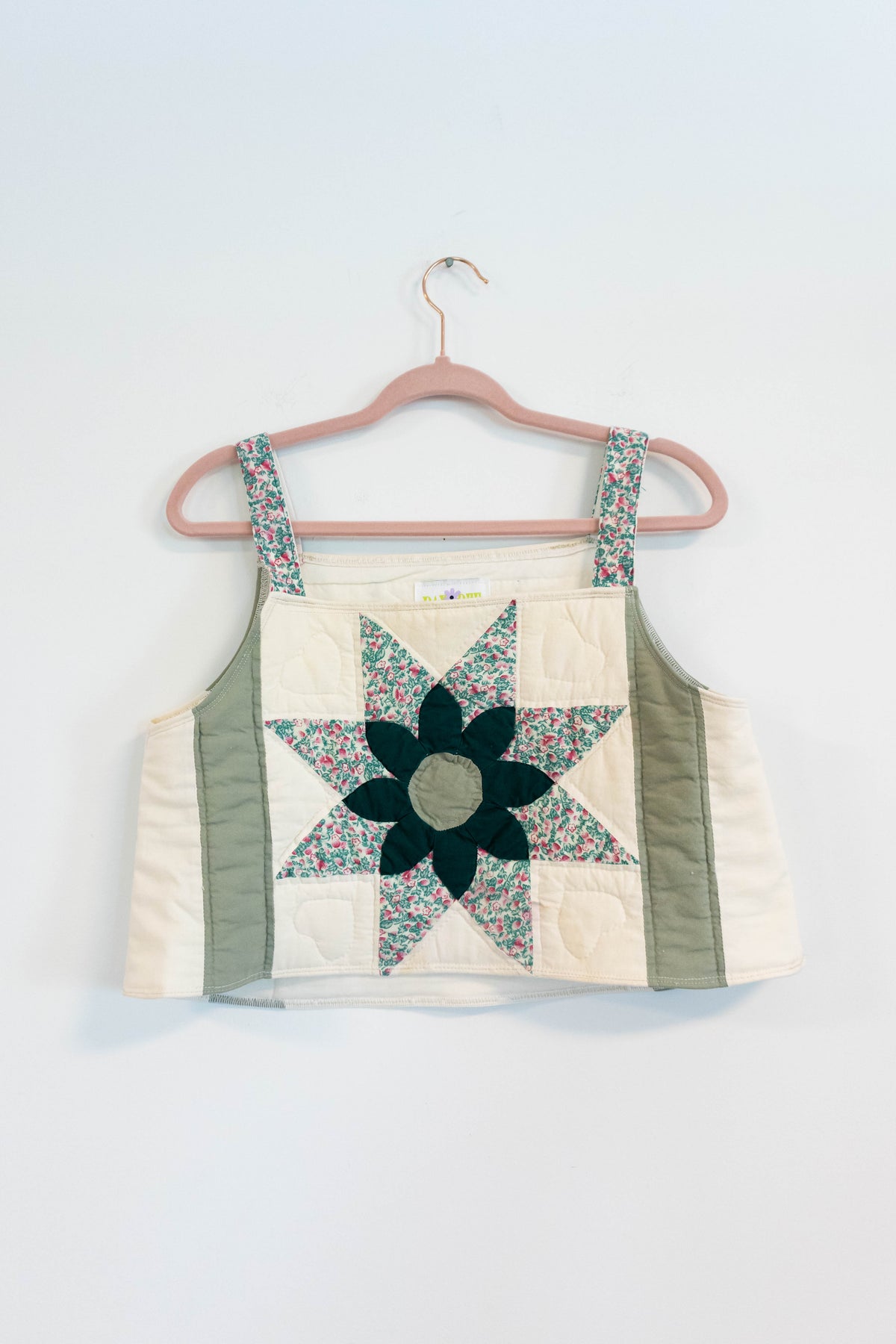 Vintage Quilt Apron Top