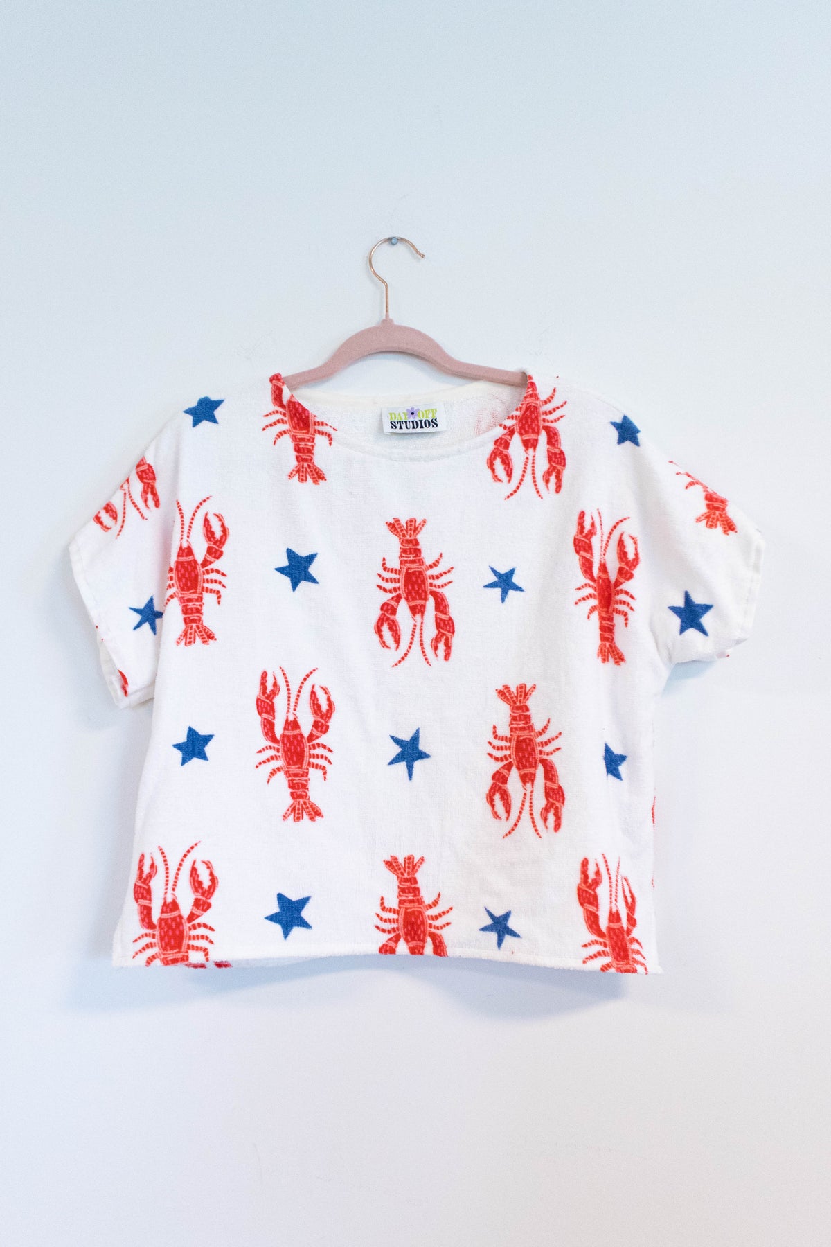 Lobster + Stars Terrycloth Matching Set - M