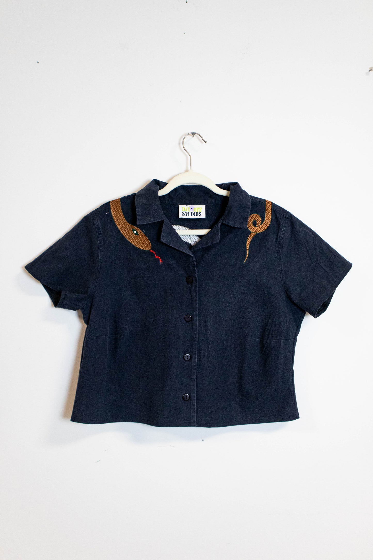 Snake Charmer Button Down