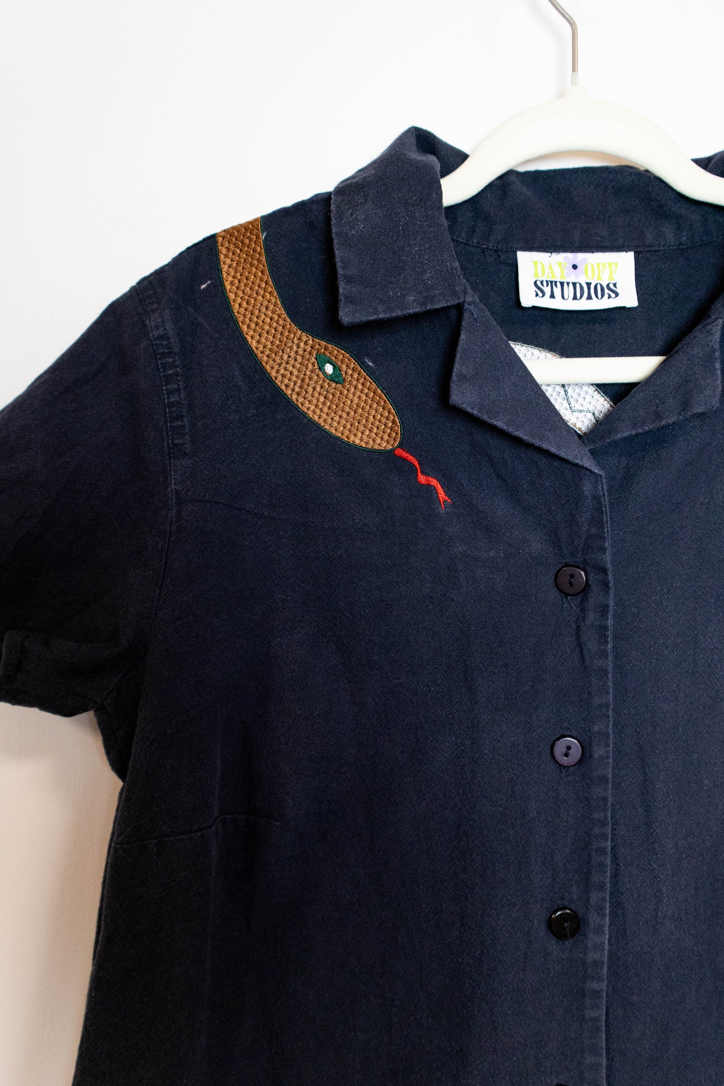 Snake Charmer Button Down