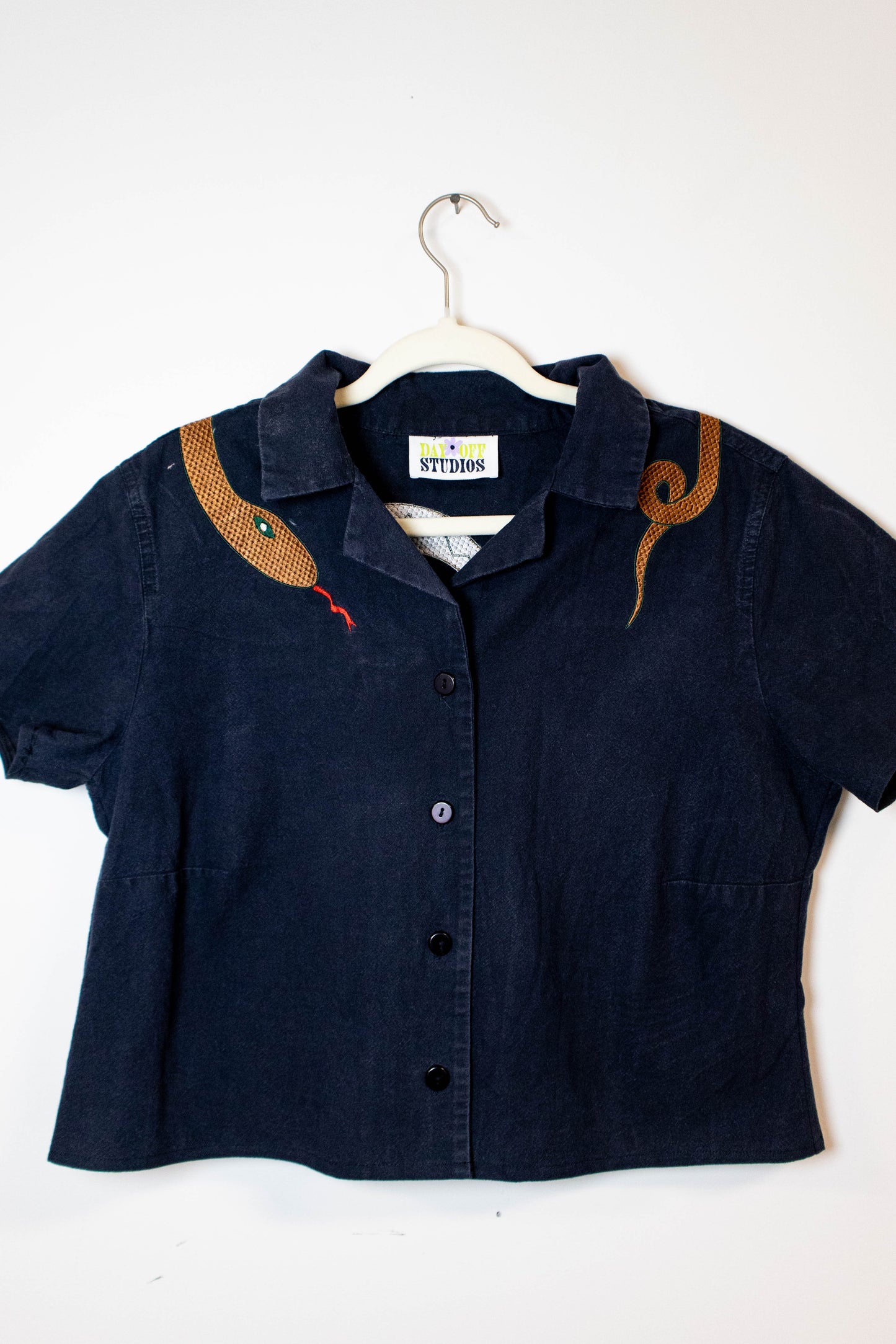 Snake Charmer Button Down