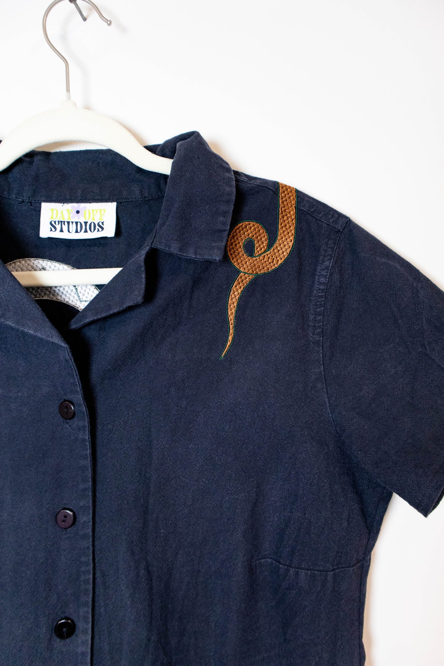 Snake Charmer Button Down