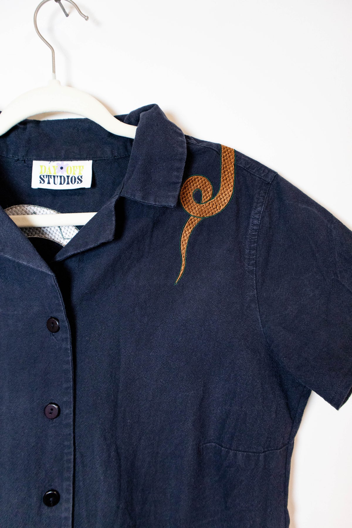 Snake Charmer Button Down