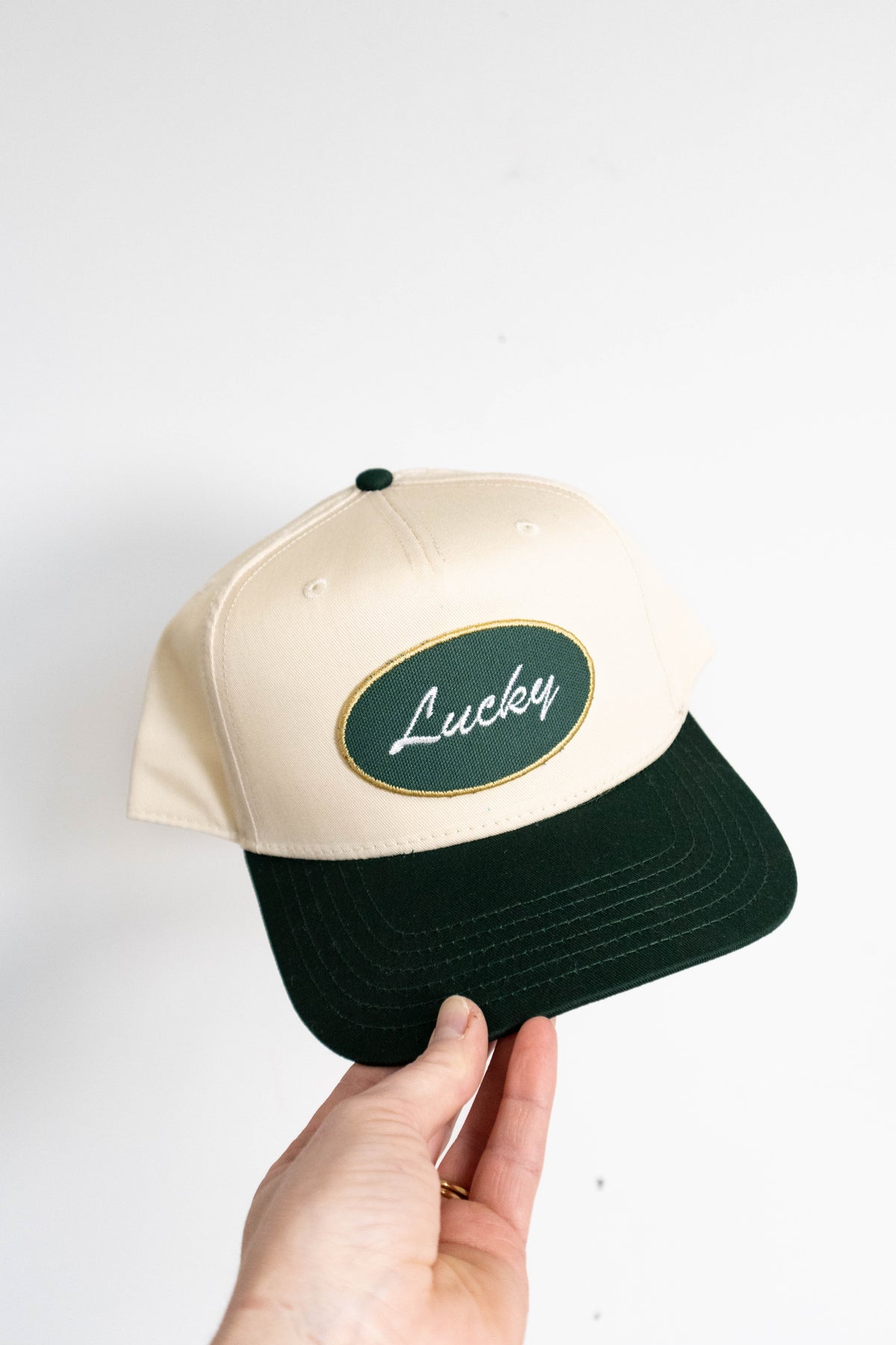 Lucky Patch Canvas 5-Panel Cap